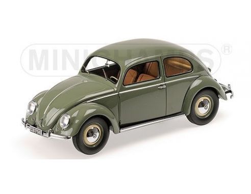 Minichamps PM107054000 VW 1200 1949 GREEN 1:18 Modellino