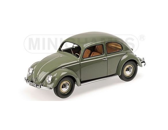 Minichamps PM107054000 VW 1200 1949 GREEN 1:18 Modellino