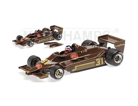 Minichamps PM100790031 LOTUS FORD 79 H.REBAQUE 1979 N.31 1:18 Modellino