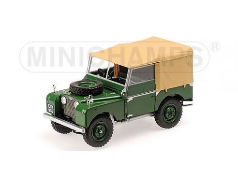 Minichamps PM150168906 LAND ROVER 1948 GREEN 1:18 Modellino
