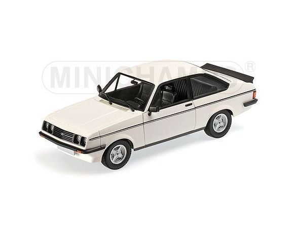 Minichamps PM150084300 FORD ESCORT II RS 2000 1978 WHITE 1:18 Modellino