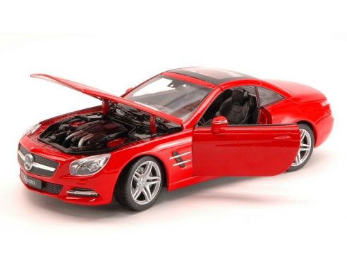 Welly WE0297 MERCEDES SL500 2012 RED 1:24 Modellino