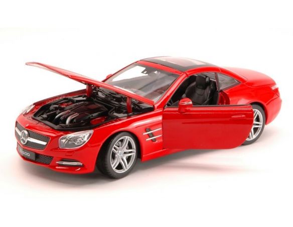 Welly WE0297 MERCEDES SL500 2012 RED 1:24 Modellino