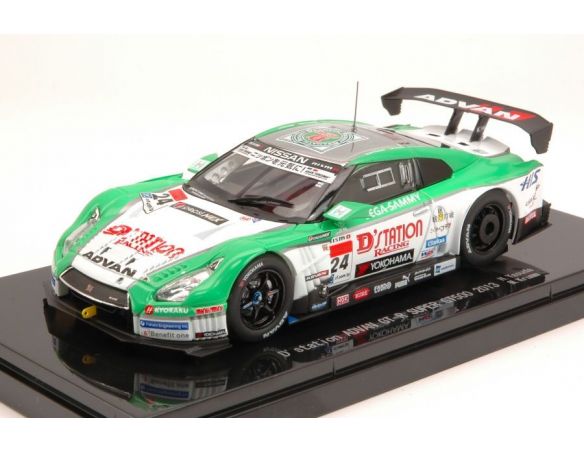 Ebbro EB44913 NISSAN GT-R N.24 SUPER GT500 2013 H.YASUDA-M.KRUMM 1:43 Modellino