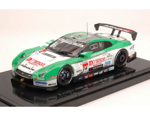 Ebbro EB44966 NISSAN GT-R N.24 SUPER GT500 2013 YASUDA-KRUMM LOW DOWN FORCE 1:43 Modellino