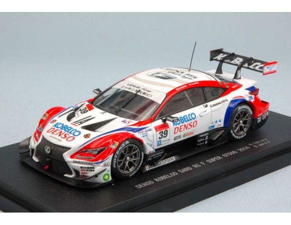 Ebbro EB45068 LEXUS RC F N.39 SUPER GT500 2014 H.ISHIURA-O.JARVIS  1:43 Modellino