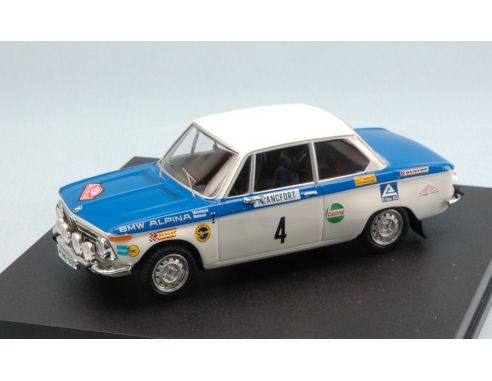 Trofeu TF1719 BMW 2002 Ti N.4 RETIRED MONTE CARLO 1971 A.WARMBOLD-C.MEHMEL 1:43 Modellino