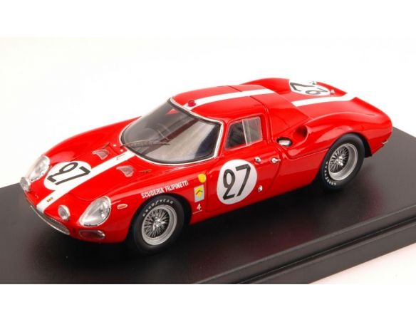 Looksmart LSLM018 FERRARI 250 LM N.27 6th LM 1965 D.SPOERRY-A.BOLLER 1:43 Modellino