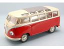 Hot Wheels KT27394R VW SAMBA BUS 1962 RED/WHITE 1:24 Modellino