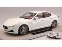 TopMarques TOPMM08 MASERATI GHIBLI 2013 WHITE 1:18 Modellino