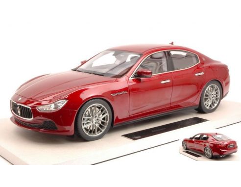 TopMarques TOP08D MASERATI GHIBLI 2013 ROSSO ENERGIA 1:18 Modellino