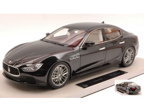 TopMarques TOP08E MASERATI GHIBLI 2013 SILK BLACK 1:18 Modellino