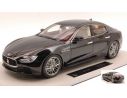 TopMarques TOP08E MASERATI GHIBLI 2013 SILK BLACK 1:18 Modellino