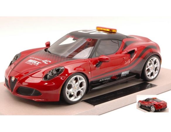 TopMarques TOP11 ALFA ROMEO 4C SAFETY CAR 2014 WORLD TOURING CAR  CHAMPIONSHIP WTCC 1:18 Modellino