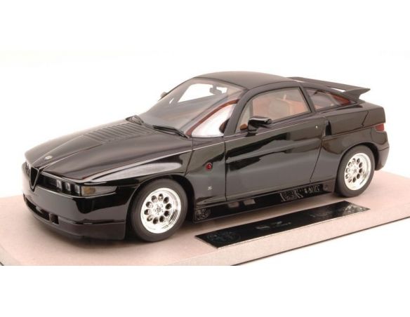 TopMarques TOP01B ALFA ROMEO SZ (SPRINT ZAGATO) ES-30 1989  BLACK 1:18 Modellino