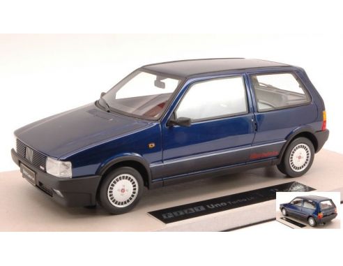TopMarques TOP02E FIAT UNO TURBO i.e. 1986 BLUE 1:18 Modellino