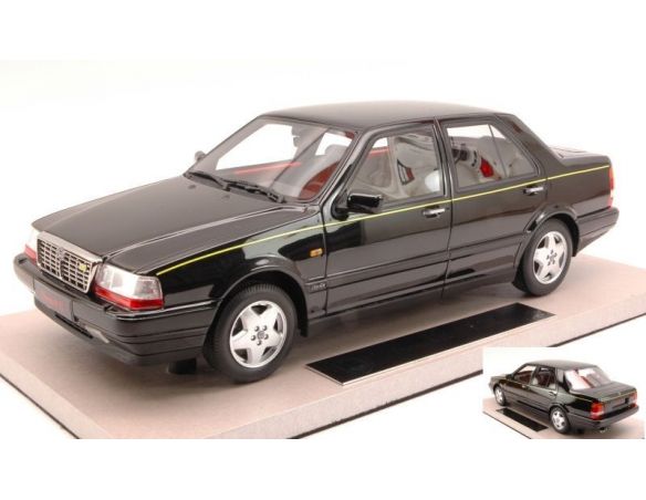 TopMarques TOP05C LANCIA THEMA 8.32 2a SERIE 1986 BLACK METALLIC 1:18 Modellino