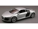 Welly WE1601 AUDI R 8 2007 SILVER 1:24 Modellino