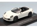 Schuco SH7576 PORSCHE 911 CARRERA GTS CABRIO WHITE 1:43 Modellino