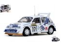 SunStar SS5535 MG METRO 6R4 N.17 8th 1000 LAKES RALLY 1986 H.TOIVONEN-C.WREDE 1:18 Modellino