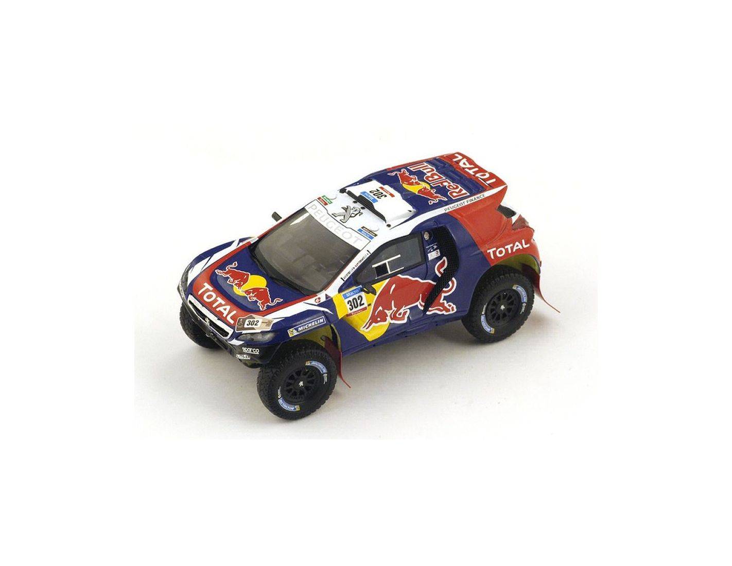 Фигурка Rally Dakar. Фото машины для ралли Дакар сбоку 3d model. Spark models