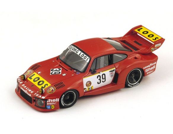 Spark Model S4428 PORSCHE 935 N.38 DNF LM 1977 SCHENKEN-HEZEMANS-HEYER 1:43 Modellino