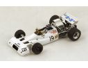 Spark Model S4340 BRABHAM BT33 G.HILL 1972 N.19 6th SOUTH AFRICAN GP 1:43 Modellino