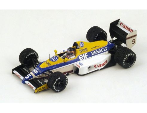Spark Model S4322 WILLIAMS FW12C T.BOUTSEN 1989 N.5 WINNER CANADIAN GP 1:43 Modellino
