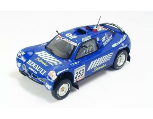 Ixo model RAM021 MEGANE SCHLESSER N.253 P.DAK'00 1:43 Modellino
