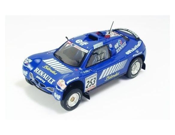 Ixo model RAM021 MEGANE SCHLESSER N.253 P.DAK'00 1:43 Modellino