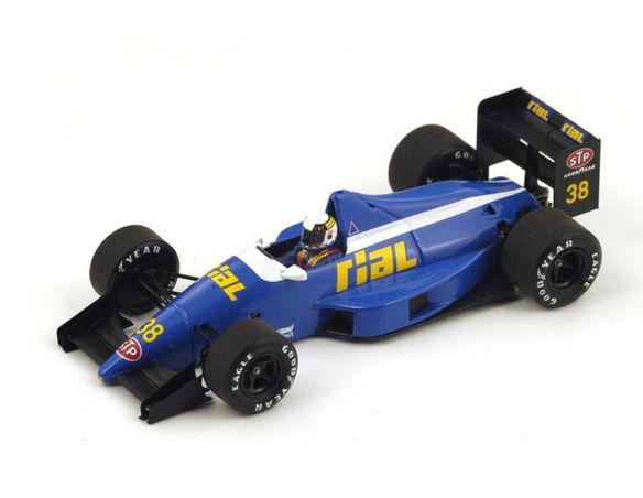 Spark Model S4313 RIAL ARC2 C.DANNER 1989 N.38 14th BRAZIL GP 1:43 Modellino