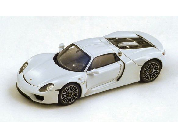 Spark Model S4242 PORSCHE 918 SPYDER 2014 WHITE 1:43 Modellino