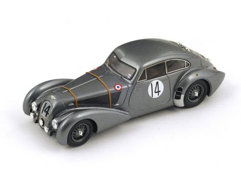 Spark Model S3819 BENTLEY CORNICHE N.14 22th LM 1951 SOLTAN HAY-T.CLARKE 1:43 Modellino