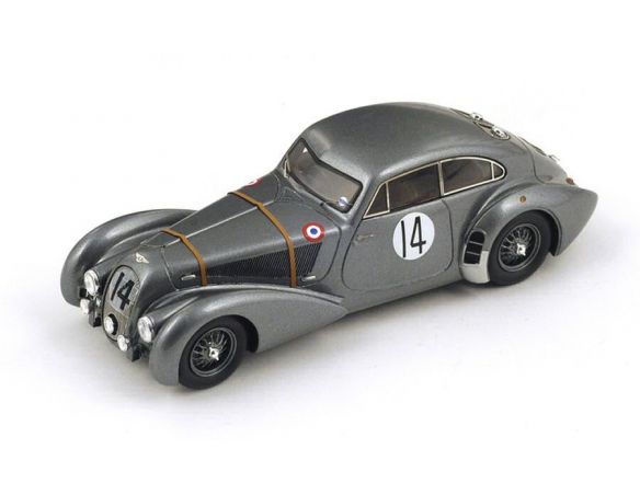 Spark Model S3819 BENTLEY CORNICHE N.14 22th LM 1951 SOLTAN HAY-T.CLARKE 1:43 Modellino