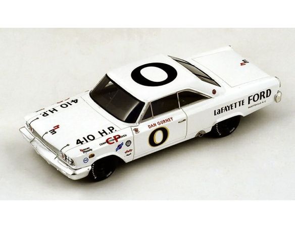 Spark Model S3601 FORD GALAXIE N.0 DAYTONA 500 1963 DAN GURNEY 1:43 Modellino