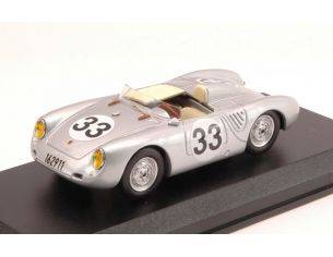 Best Model BT9586 PORSCHE 55O RS N.33 RETIRED LM 1957 LARROUSSE-VON   FRANKENBERG 1:43 Modellino