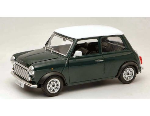 Bburago BU22011GR MINI COOPER 1969 GREEN 1:24 Modellino