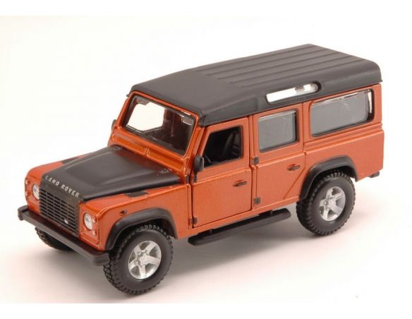 BBURAGO BU43029 LAND ROVER DEFENDER 110 COPPER METALLIC/BLACK 1:32 Modellino