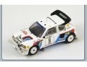 Spark Model S1285 PEUGEOT 205 T16 EVO 2 N.8 6th M.CARLO 1986 1:43 Modellino
