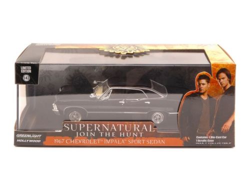 Greenlight GREEN86441 CHEVROLET IMPALA SPORT SEDAN 1967 SUPERNATURAL JOIN THE HUNT 1:43 Modellino