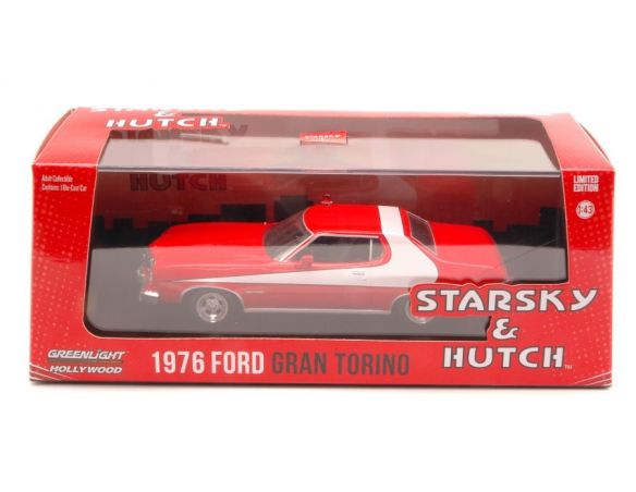 Greenlight GREEN86442 FORD GRAN TORINO 1976 STARSKY & HUTCH 1:43 Modellino