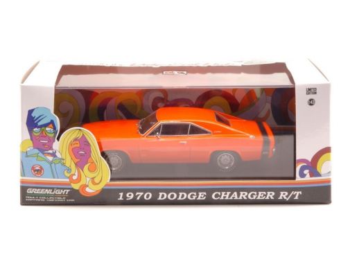 Greenlight GREEN86302 DODGE CHARGER R/T 1970 ORANGE 1:43 Modellino