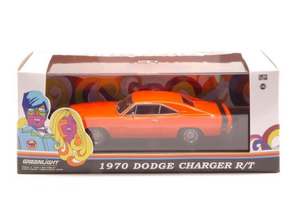 Greenlight GREEN86302 DODGE CHARGER R/T 1970 ORANGE 1:43 Modellino