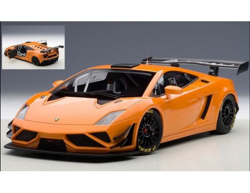 Auto Art / Gateway AA81357 LAMBORGHINI GALLARDO GT3 FL2 2013 ORANGE 1:18 Modellino