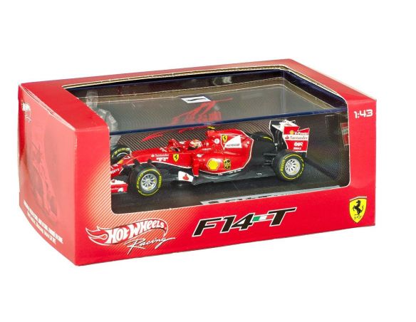 Hot Wheels HWBLY70 FERRARI K.RAIKKONEN 2014 N.7 (F14-T) 1:43 Modellino