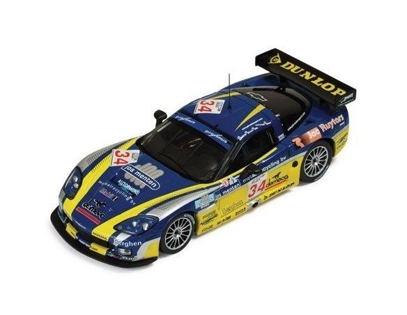 Ixo model GTM060 CORVETTE C6-R N.34 SPA 2006 1:43 Modellino