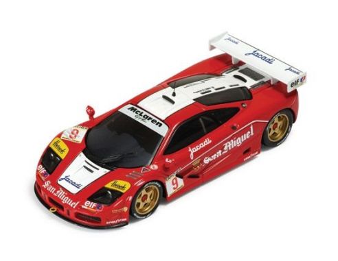 Ixo model GTM065 MC LAREN F1 GTR N.9 ZHUHAI 1995 A.WALLACE/O.GROUILLARD 1:43 Modellino