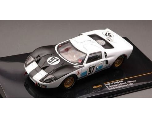 Ixo model GTM073 FORD GT MKII N.97 2nd DAYTONA 1966 1:43 Modellino
