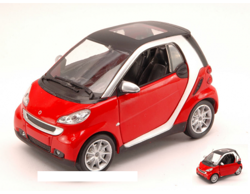 New Ray NY71036R SMART FORTWO II SERIE 2007 RED 1:24 Modellino