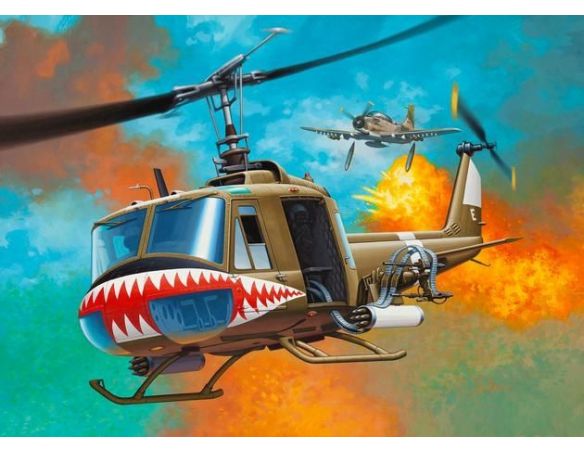 Revell RV4905 BELL UH-1 HUEY KIT 1:24 Modellino